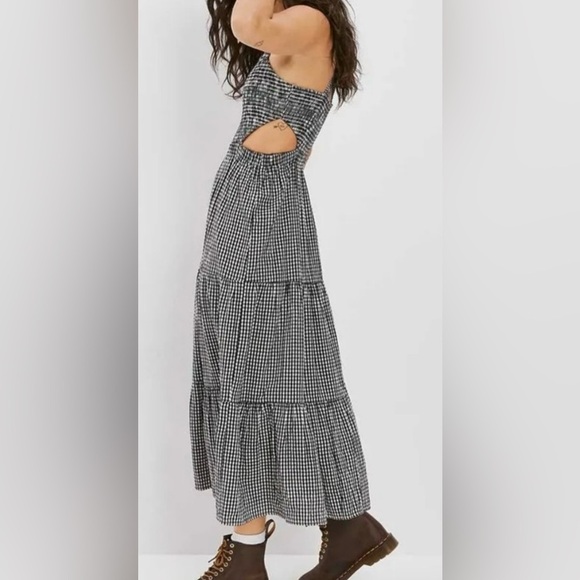 AE Gingham Midi Dress - Picture 3 of 5